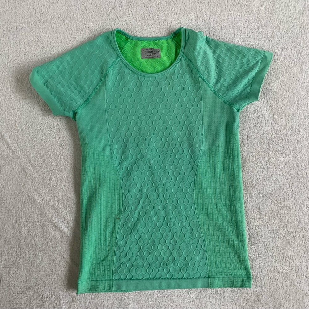 Athleta Pastel Green Athletic Tee